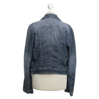 Marc Cain Corduroy jacket in blue