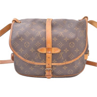 Louis Vuitton Saumur 30 Leather in Brown