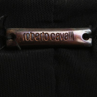 Roberto Cavalli Veste en cuir noir