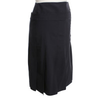 Calvin Klein Pleated skirt in dark blue