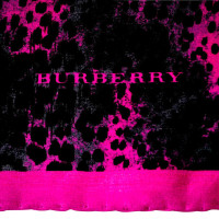 Burberry Sciarpa di seta con motivi