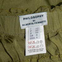Philosophy Di Alberta Ferretti Robe de soie