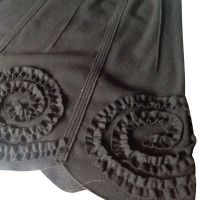 Sonia Rykiel Wool skirt with a hem of bloom