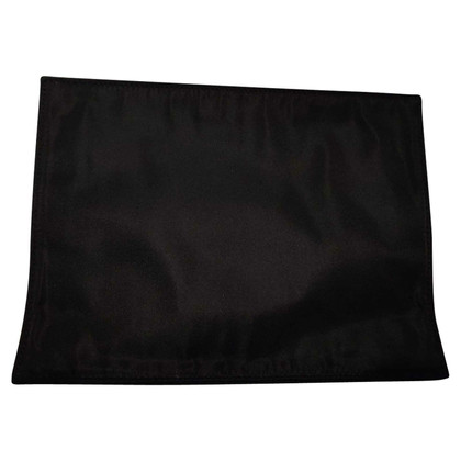 Prada Clutch Bag Canvas in Black