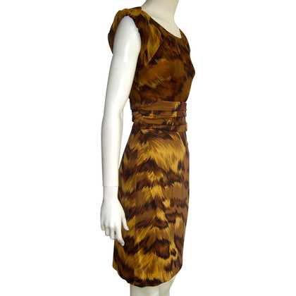 Diane Von Furstenberg Kleid mit Animalprint