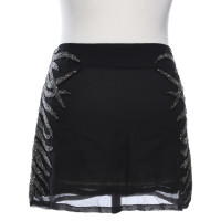 P.A.R.O.S.H. Skirt Silk in Black
