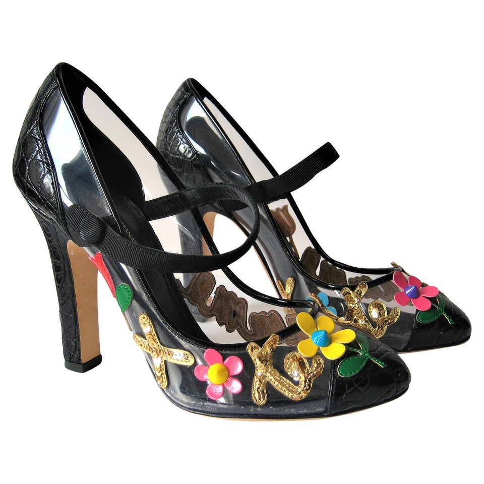 Dolce & Gabbana pumps with decorative trimmings