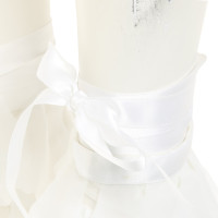 Wolford white leg bands