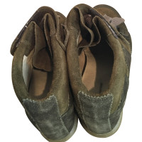 Isabel Marant Wedges aus Wildleder in Khaki