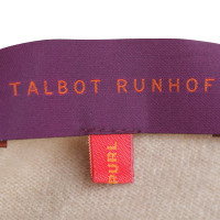 Talbot Runhof Fine knit sweater coat of arms