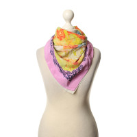 Christian Lacroix Colorful silk scarf