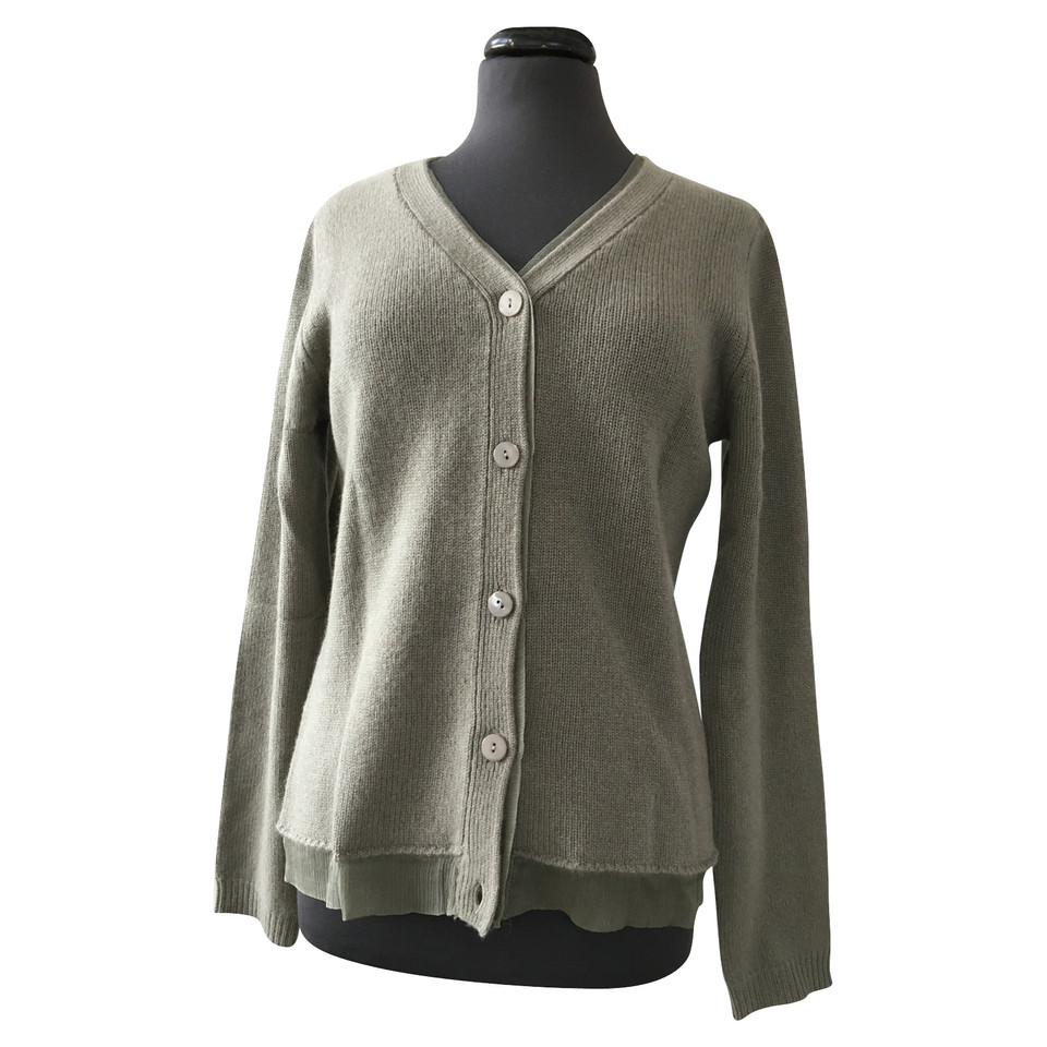 Rosa Von Schmaus Knitwear Cashmere in Olive