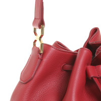 Hugo Boss Handtasche aus Leder in Rot