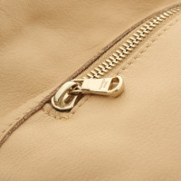 Patrizia Pepe Clutch Bag Leather in Beige