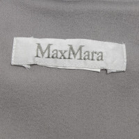 Max Mara Kurzarmbluse in Grau