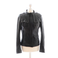 Hugo Boss Leather jacket black