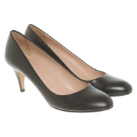 Hugo Boss Pumps/Peeptoes aus Leder in Schwarz