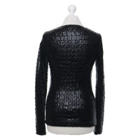 Tom Ford Longsleeve with crocodile leather