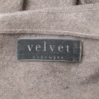 Velvet Kaschmir-Pullover in Braun-Beige