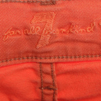 7 For All Mankind Jeans in oranje