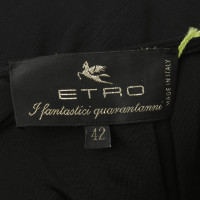 Etro Robe en noir