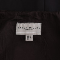 Karen Millen Kleid in Dunkelbraun