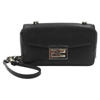 Fendi Clutch Bag Leather in Black