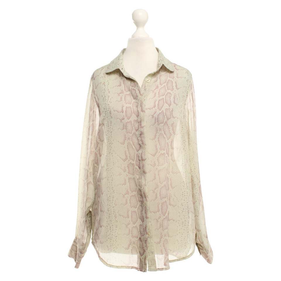 French Connection Blouse with animal print