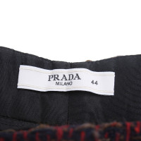 Prada Multi-color shorts with high waist