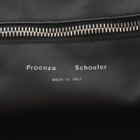Proenza Schouler Tote Bag aus Leder in Schwarz