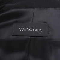 Windsor Blazer aus Wolle in Schwarz