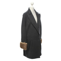 Tara Jarmon Giacca/Cappotto in Grigio