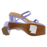 By Far Sandals Patent leather in Violet