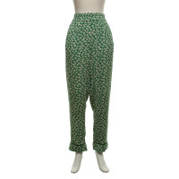 Ganni trousers with pattern