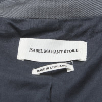 Isabel Marant Etoile Blazer Cotton in Petrol
