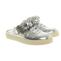 Sophia Webster  Slippers/Ballerinas Leather in Silvery