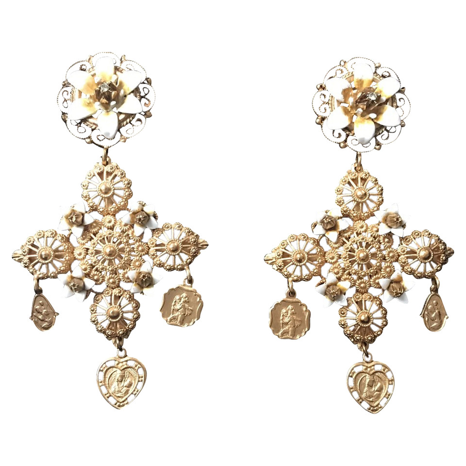 Dolce & Gabbana Earring Gilded in Gold