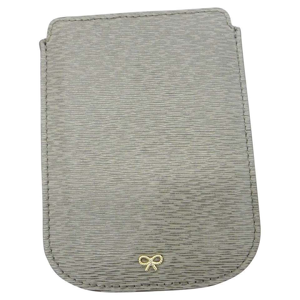 Anya Hindmarch Accessory Leather in Beige