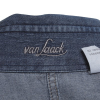Van Laack Jeans blouse in blue