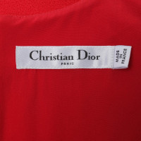 Christian Dior Peplum-Top in Rot