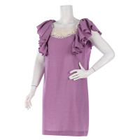 Bcbg Max Azria Kleid aus Seide in Violett
