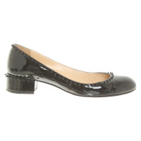 Christian Louboutin Slippers/Ballerinas Patent leather in Black