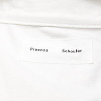 Proenza Schouler Veste/Manteau en Coton en Blanc