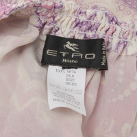 Etro Silk skirt with paisley pattern