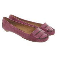 Chloé Slippers/Ballerinas Leather in Violet