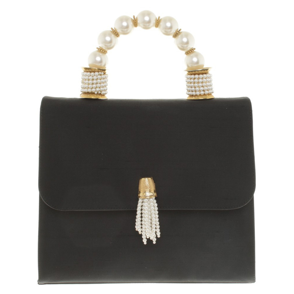 Moschino Abendtasche mit Perlendetail