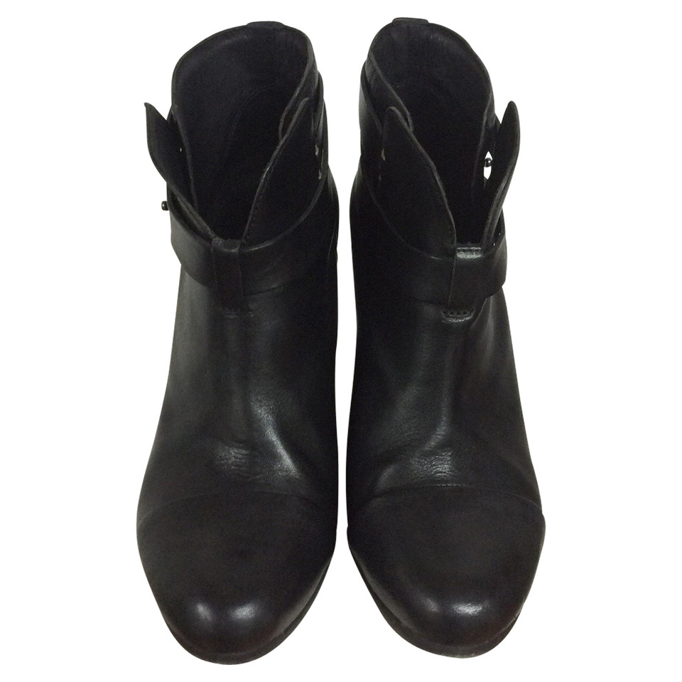 Rag & Bone Leather ankle boots - Buy Second hand Rag & Bone Leather ...