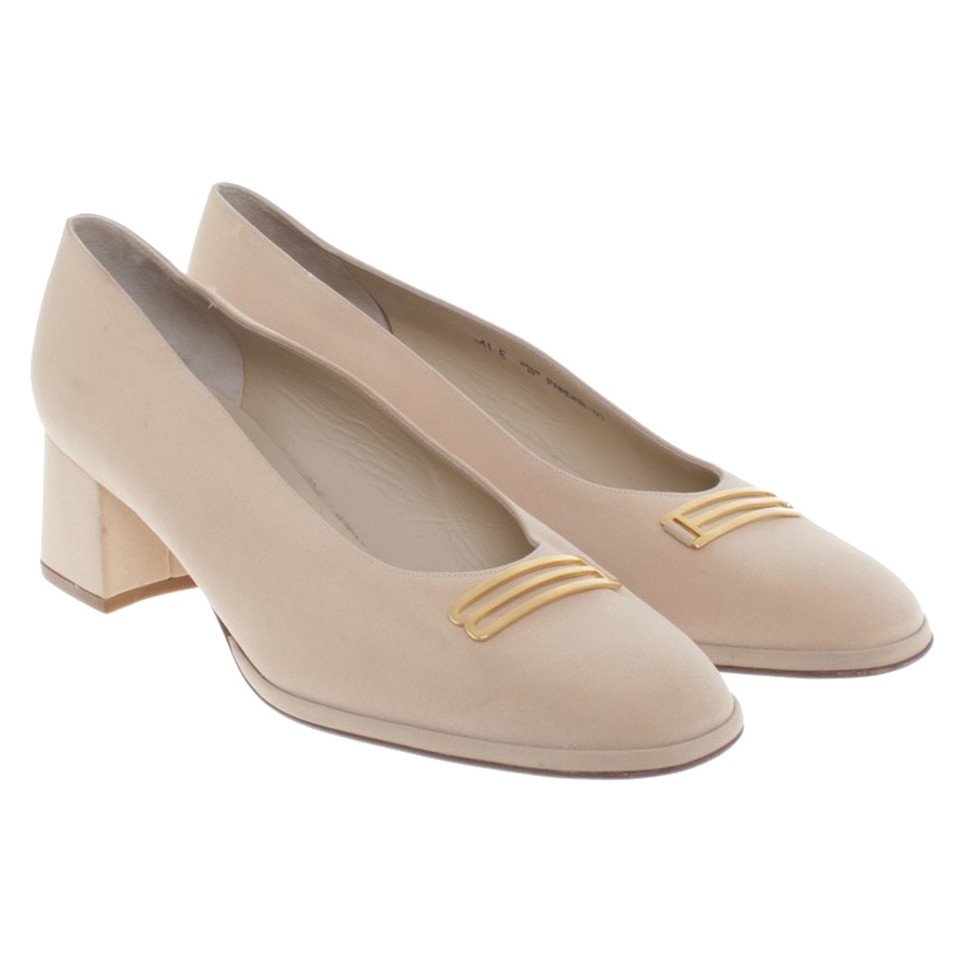 Bally Ballerina-Pumps in Beige