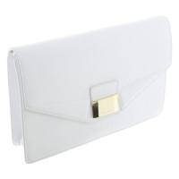 Hugo Boss White leather shoulder bag