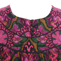 Milly Multi-gekleurde zijde blouse